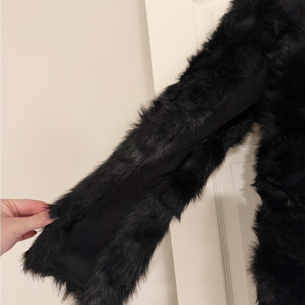 Faux Fur Coat - Picture 3 of 4